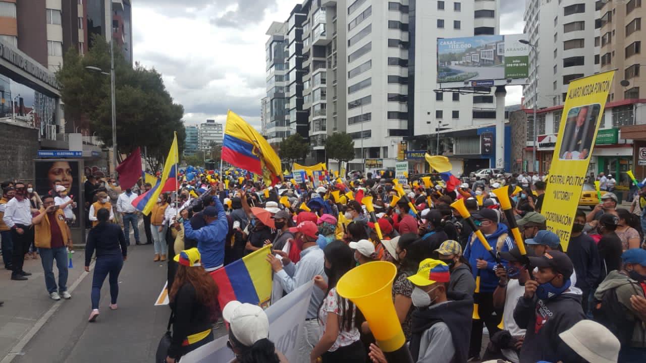 Partidarios de Álvaro Noboa