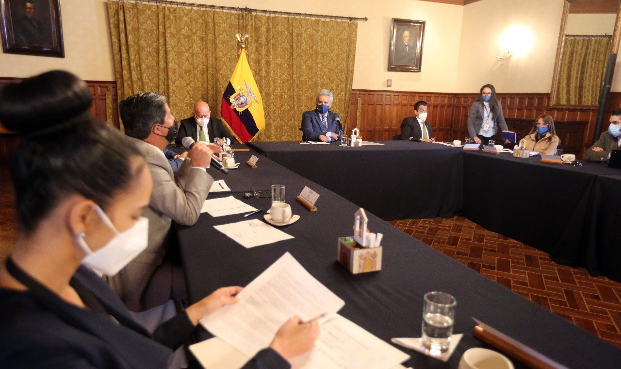 Mauricio Pozo y Lenín Moreno