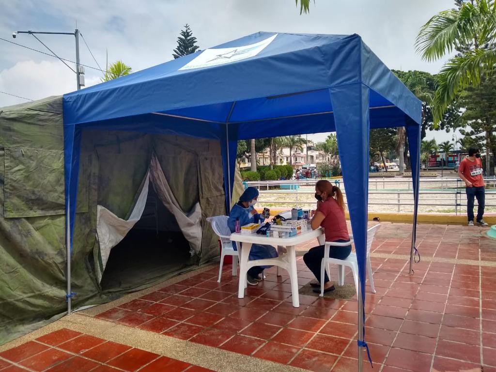 Carpas del Municipio de Guayaquil