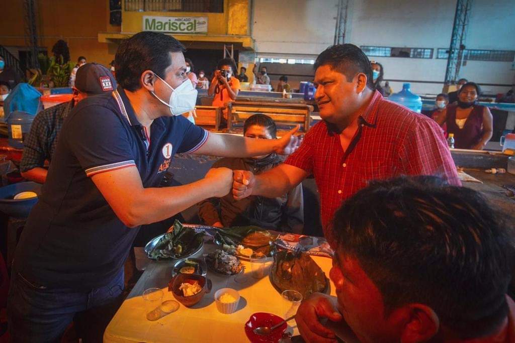 Andrés Arauz y Jaime Vargas