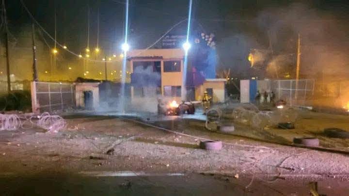 Coche bomba en La Roca