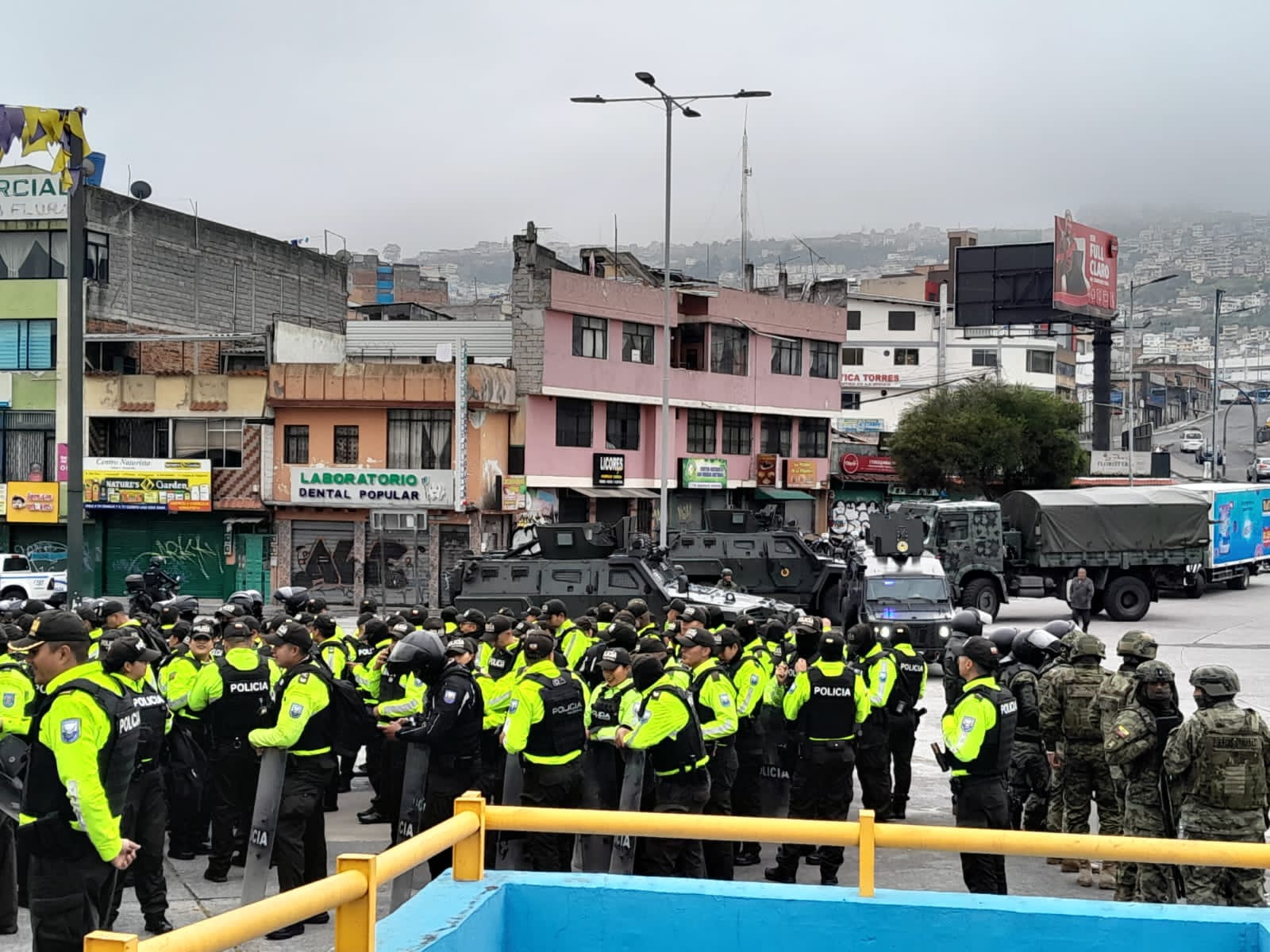 Despliegue de la fuerza pública