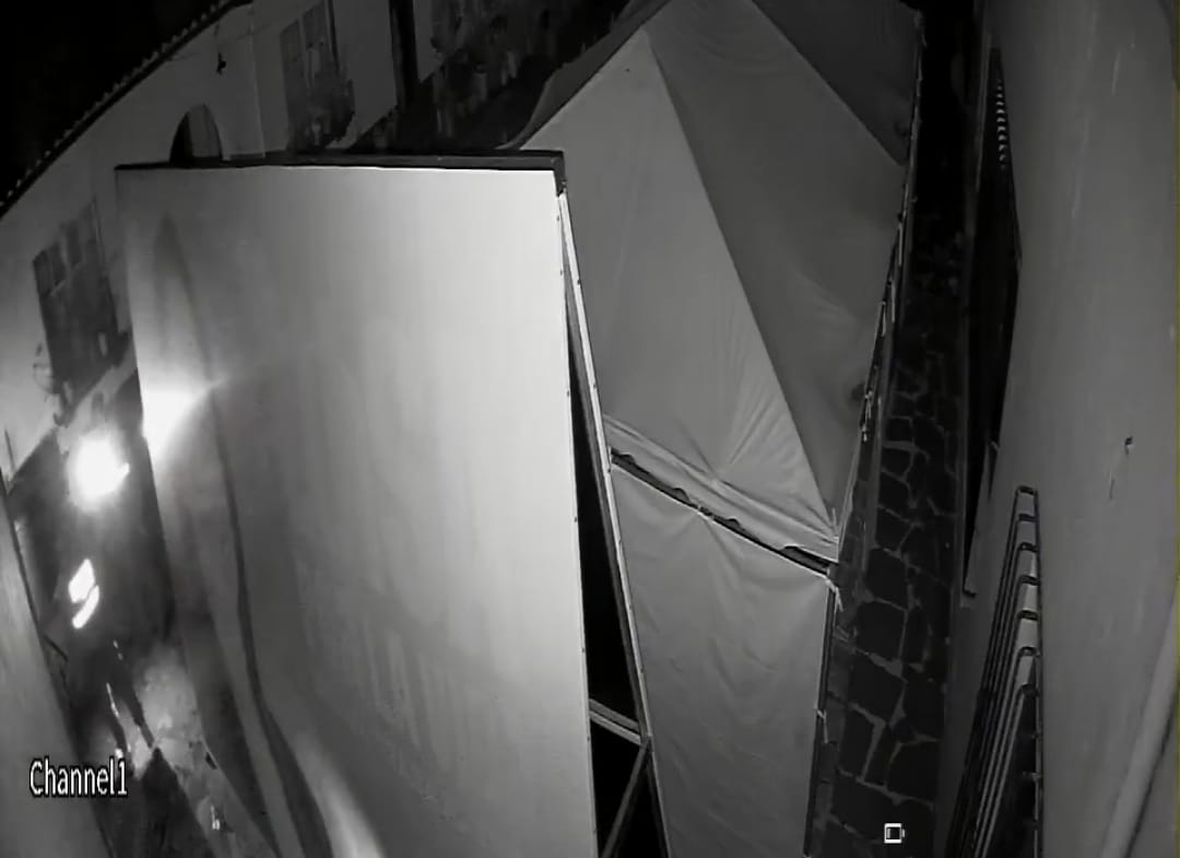 Captura de pantalla del video de seguridad