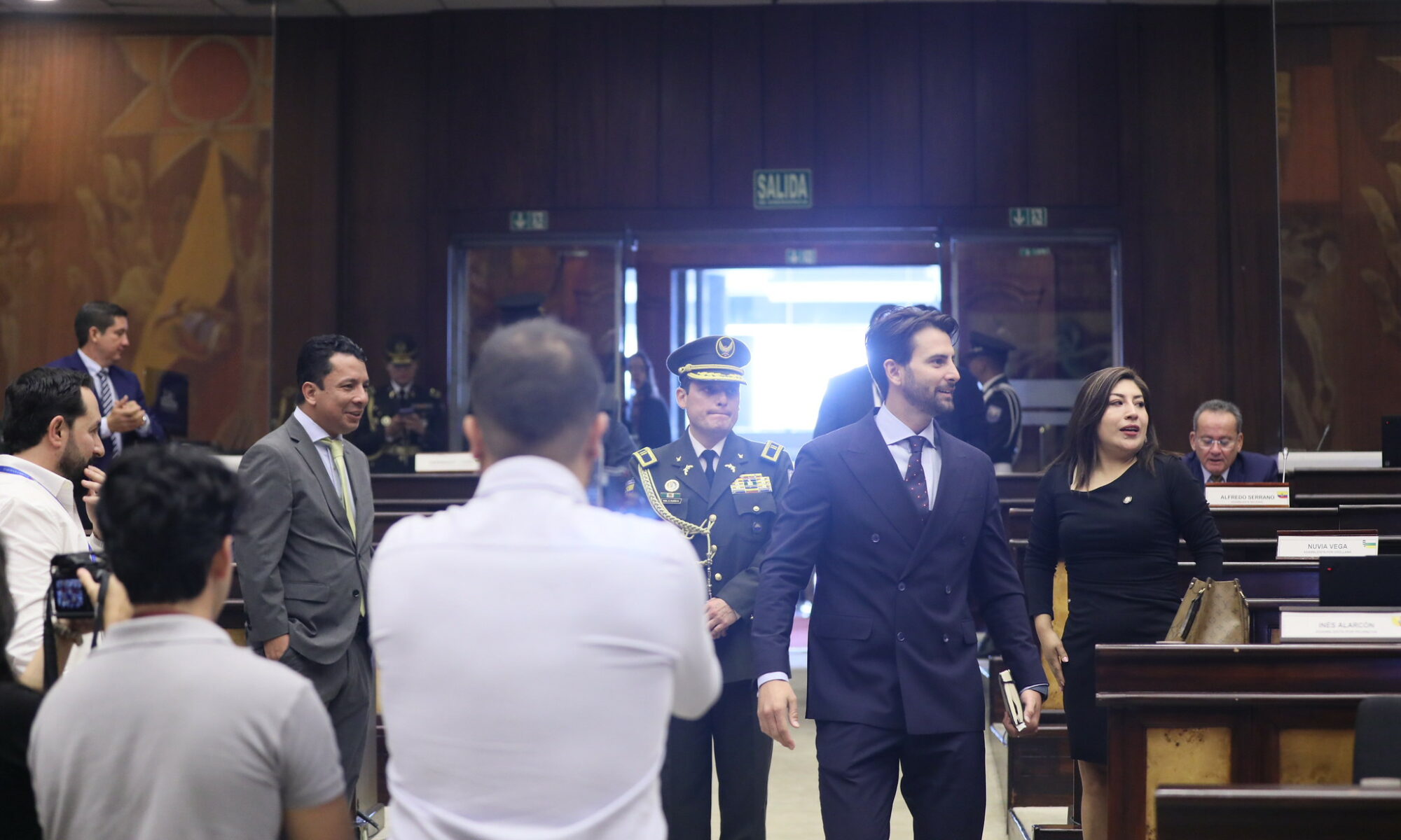 Niels Olsen, presidente de la Asamblea